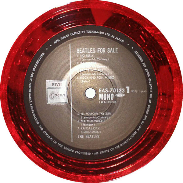 The Beatles - Beatles For Sale (Vinyl, LP, Album, Mono) Very Good Plus (VG+) / Very Good (VG)