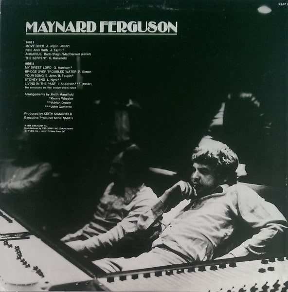 Maynard Ferguson - Maynard Ferguson (Vinyl, LP, Album) Very Good Plus (VG+) / Very Good (VG)