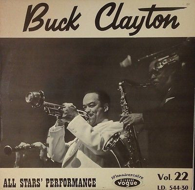 Buck Clayton - All Stars' Performance (Vinyl, LP, Album, Mono) Very Good Plus (VG+) / Very Good Plus (VG+)