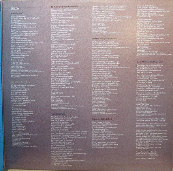 Paul Simon - Greatest Hits, Etc. (Vinyl, LP, Compilation, Stereo) Very Good Plus (VG+) / Very Good (VG)