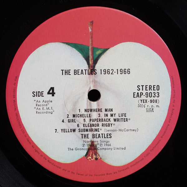 The Beatles - 1962-1966 (Vinyl, LP, Album, Compilation)