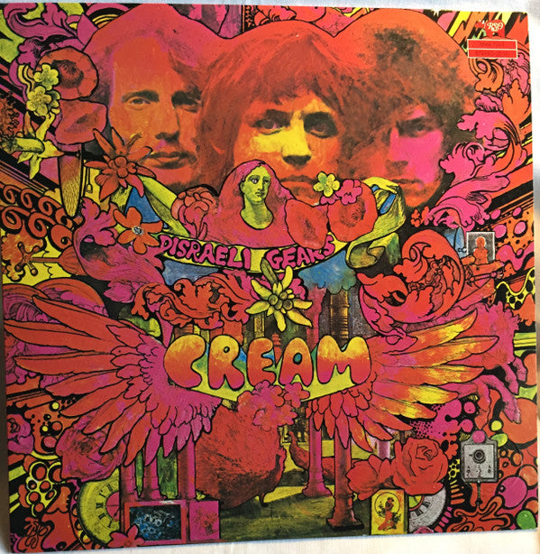 Cream (2) - Disraeli Gears (Vinyl, LP, Album, Reissue, Stereo)