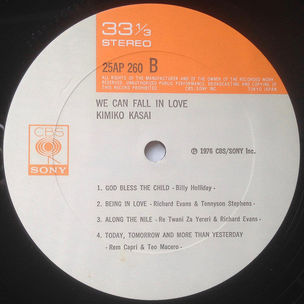Kimiko Kasai - We Can Fall In Love (Vinyl, LP, Album)