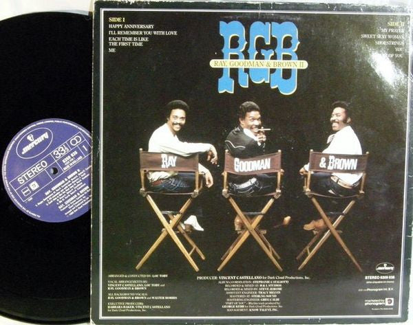 Ray, Goodman & Brown - Ray, Goodman & Brown II (Vinyl, LP, Album) Very Good Plus (VG+) / Very Good (VG)