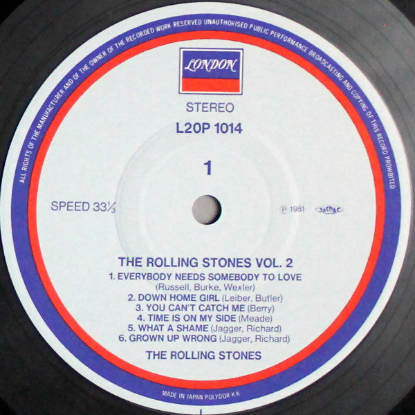 The Rolling Stones - No. 2 (Vinyl, LP, Album, Reissue) Very Good Plus (VG+) / Very Good Plus (VG+)