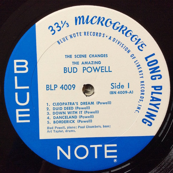 Bud Powell - The Scene Changes, Vol. 5 (Vinyl, LP, Album, Reissue, Mono) Very Good Plus (VG+) / Very Good (VG)