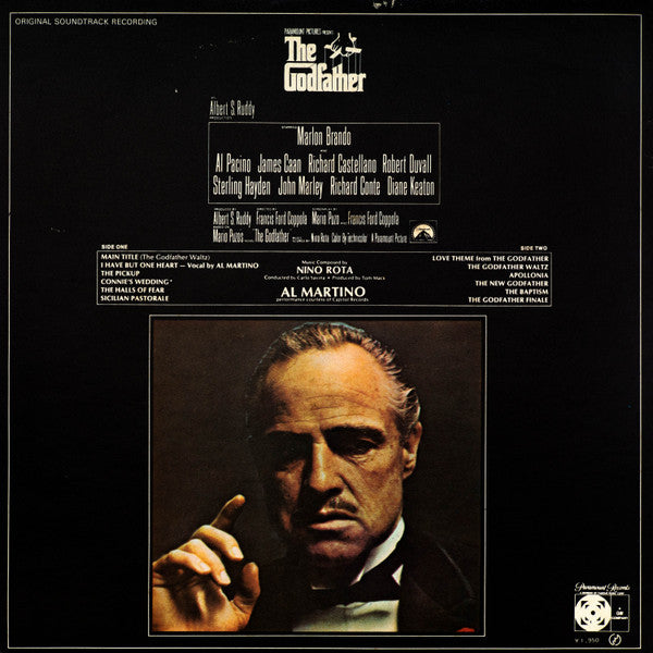 Nino Rota - The Godfather (Original Soundtrack Recording) (Vinyl, L...