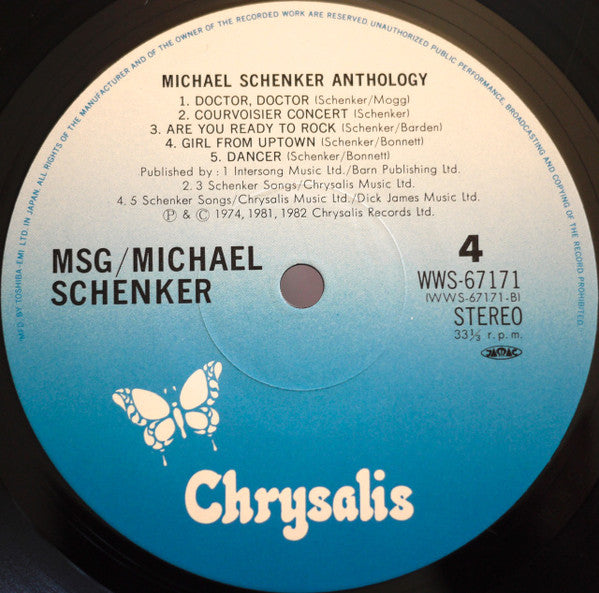 The Michael Schenker Group - Michael Schenker Anthology (Vinyl, LP,...