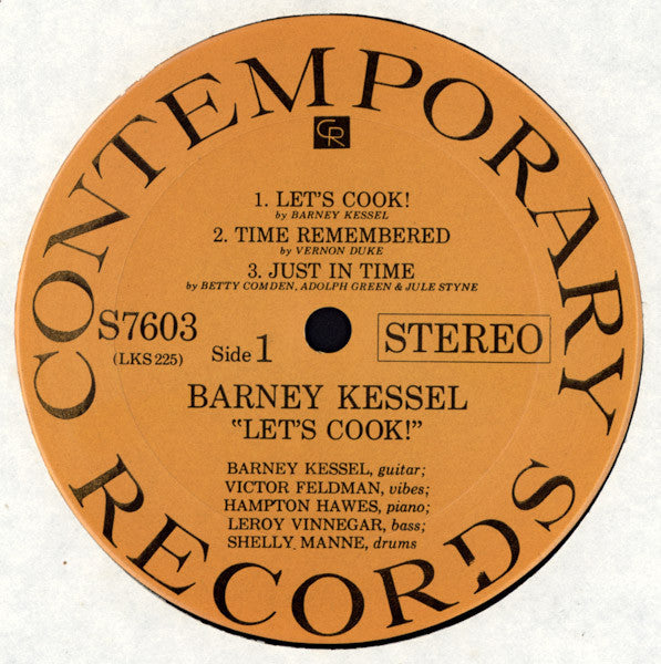 Barney Kessel - Let's Cook! (Vinyl, LP, Album, Reissue)