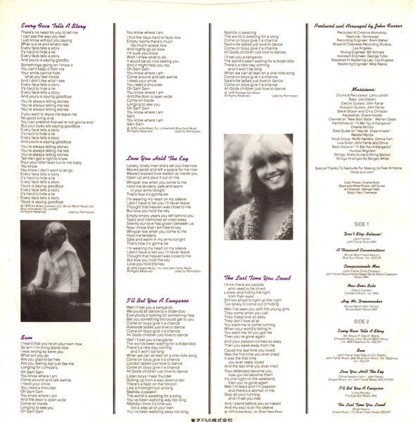 Olivia Newton-John - Don't Stop Believin' (Vinyl, LP, Album, Stereo) Very Good Plus (VG+) / Very Good Plus (VG+)