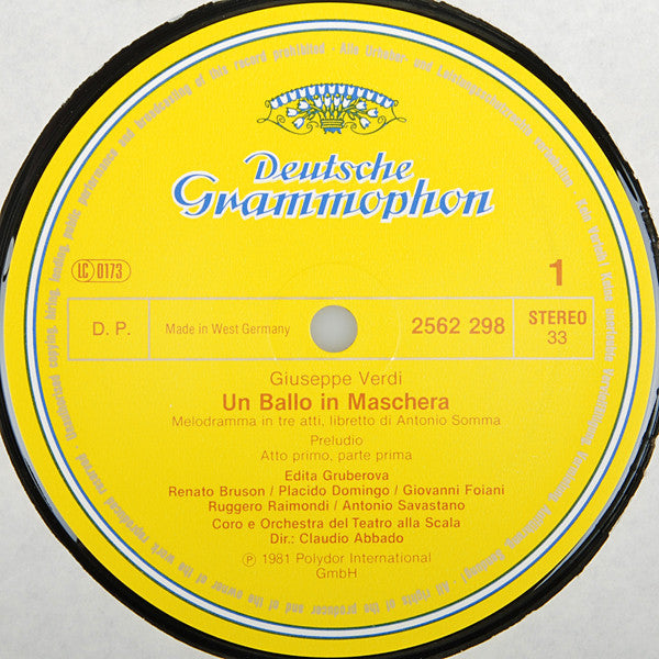 Giuseppe Verdi - Un Ballo In Maschera = Ein Maskenball = Un Bal Masqué (3xVinyl, Box Set, LP) Near Mint (NM or M-) / Very Good Plus (VG+)