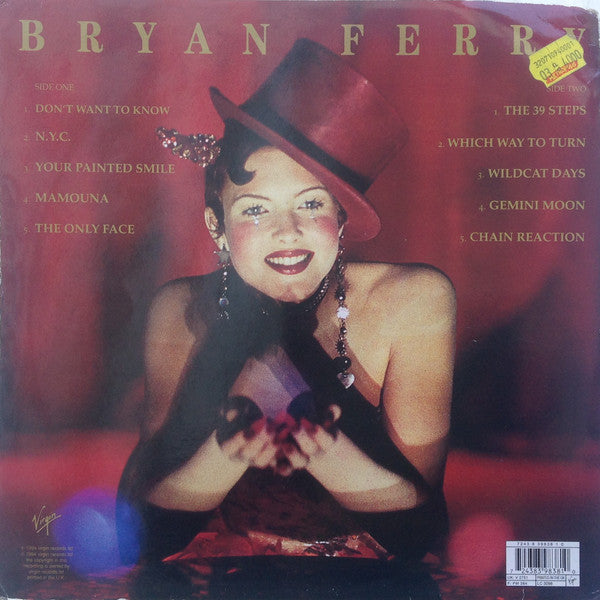 Bryan Ferry - Mamouna (Vinyl, LP, Album) Near Mint (NM or M-) / Near Mint (NM or M-)