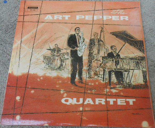Art Pepper Quartet - The Art Pepper Quartet (Vinyl, LP, Album, Mono, Reissue) Very Good Plus (VG+) / Very Good Plus (VG+)