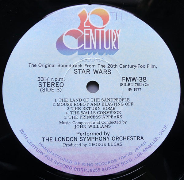 John Williams (4) - Star Wars = スターウォーズ (Vinyl, LP, Album)