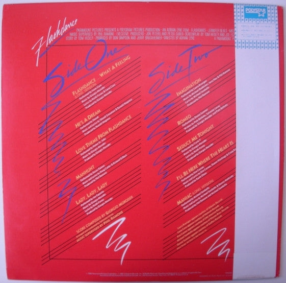 Various - Flashdance (Original Soundtrack From The Motion Picture) (Vinyl, LP, Album, Picture Disc) Very Good Plus (VG+) / Very Good Plus (VG+)