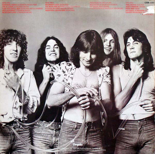 UFO (5) - No Heavy Petting (Vinyl, LP, Album) Very Good (VG) / Very Good Plus (VG+)