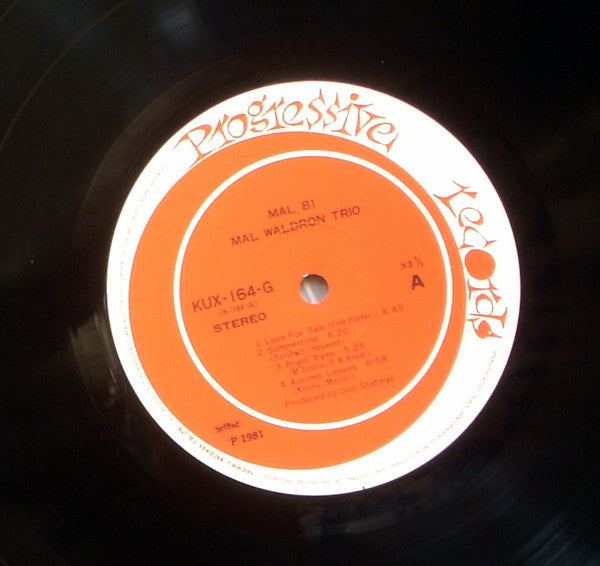 Mal Waldron Trio - Mal 81 (Vinyl, LP, Album) Very Good Plus (VG+) / Very Good Plus (VG+)