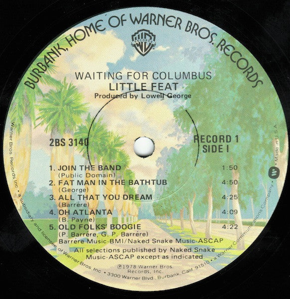 Little Feat - Waiting For Columbus (Vinyl, LP, Album)