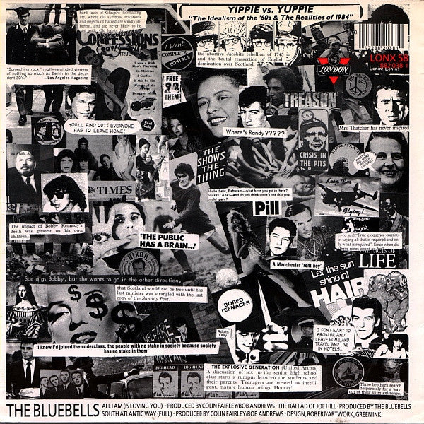 The Bluebells - All I Am (Is Loving You) (Vinyl, 12", 45 RPM) Very Good Plus (VG+) / Very Good Plus (VG+)
