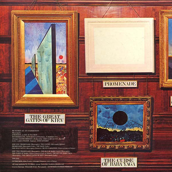 Emerson, Lake & Palmer - Pictures At An Exhibition (Vinyl, LP, Albu...