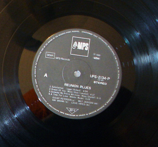 Oscar Peterson - Reunion Blues (Vinyl, LP, Album, Reissue) Very Good (VG) / Very Good (VG)