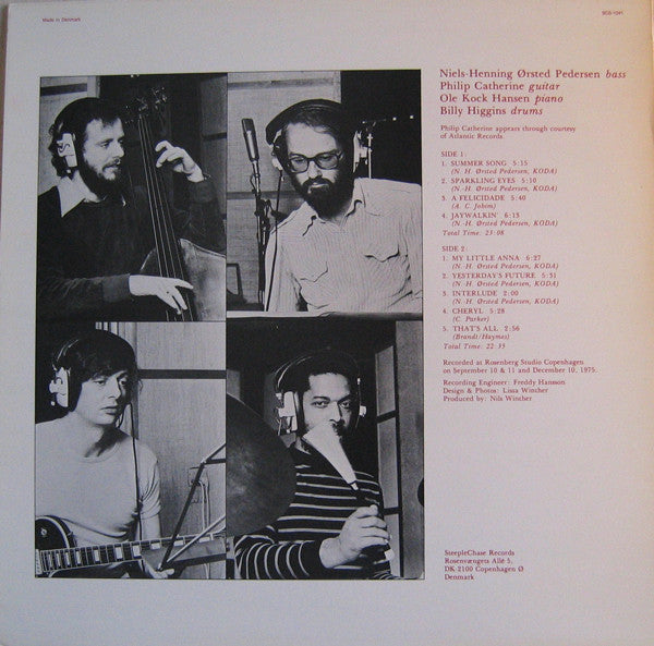 Niels-Henning Ørsted Pedersen - Jaywalkin' (Vinyl, LP, Album, Stereo) Very Good (VG) / Good Plus (G+)