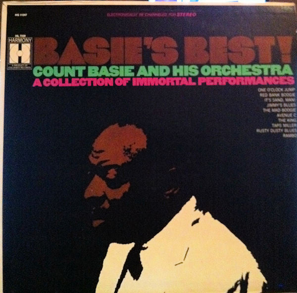 Count Basie Orchestra - Basie's Best! A Collection Of Immortal Performances (Vinyl, LP, Compilation, Reissue) Very Good Plus (VG+) / Very Good (VG)
