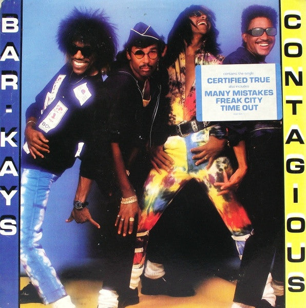 Bar-Kays - Contagious (Vinyl, LP, Album, Stereo) Very Good (VG) / Very Good (VG)