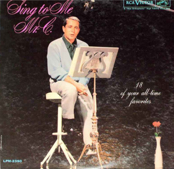 Perry Como - Sing To Me, Mr. C. (Vinyl, LP, Album, Mono) Very Good Plus (VG+) / Very Good (VG)