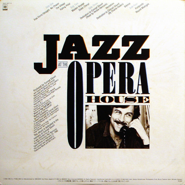 Conrad Silvert - Jazz At The Opera House (Vinyl, LP, Album, Stereo)