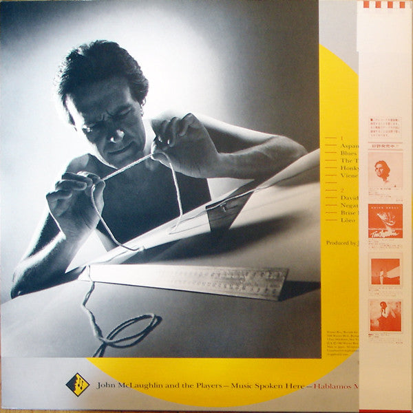 John McLaughlin - Music Spoken Here (Vinyl, LP, Album) Very Good Plus (VG+) / Very Good Plus (VG+)