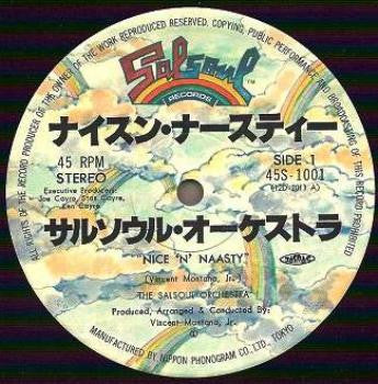 The Salsoul Orchestra - Nice 'N' Naasty (Vinyl, 12", 45 RPM, Stereo) Very Good (VG) / Very Good Plus (VG+)