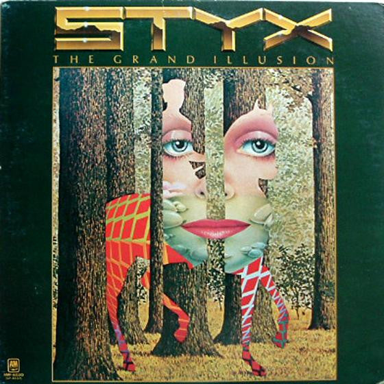Styx - The Grand Illusion (Vinyl, LP, Album, Reissue) Very Good (VG) / Very Good (VG)