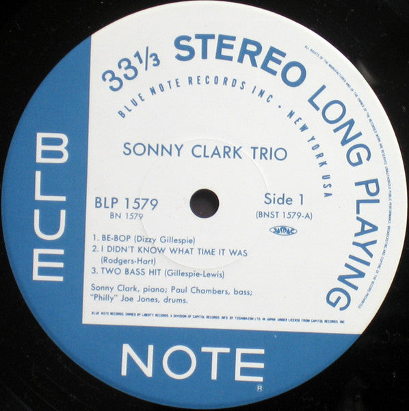 Sonny Clark Trio - Sonny Clark Trio (Vinyl, LP, Album, Stereo, Reis...