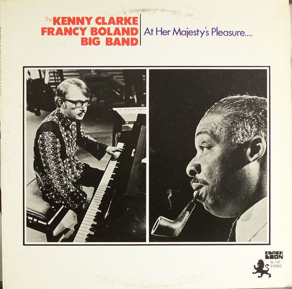 Clarke-Boland Big Band - At Her Majesty's Pleasure.... (Vinyl, LP, Album, Reissue, Stereo) Very Good (VG) / Very Good Plus (VG+)