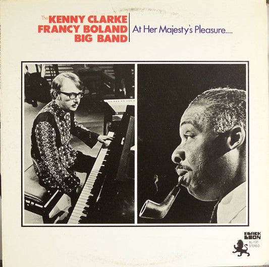Clarke-Boland Big Band - At Her Majesty's Pleasure.... (Vinyl, LP, Album, Reissue, Stereo) Very Good (VG) / Very Good Plus (VG+)