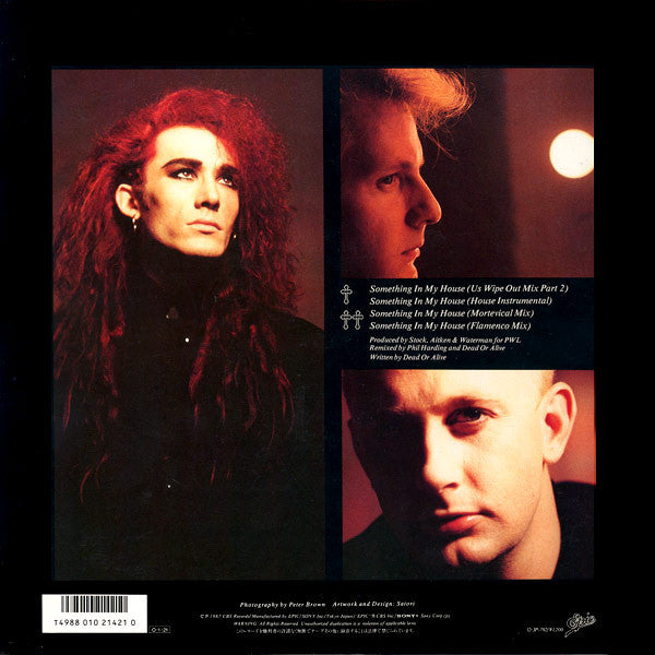 Dead Or Alive - Something In My House (Vinyl, 12", 45 RPM) Near Mint (NM or M-) / Very Good Plus (VG+)