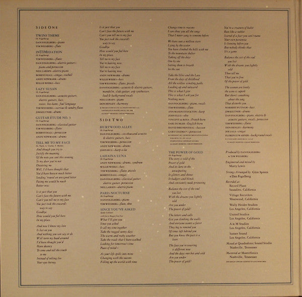 Dan Fogelberg - Twin Sons Of Different Mothers (Vinyl, LP, Album) Very Good Plus (VG+) / Very Good (VG)