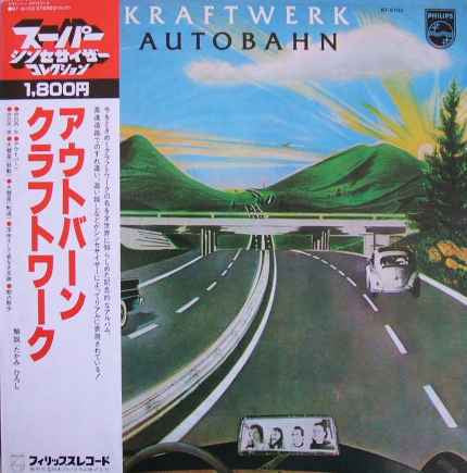 Kraftwerk - Autobahn (Vinyl, LP, Album, Reissue) Very Good Plus (VG+) / Very Good (VG)