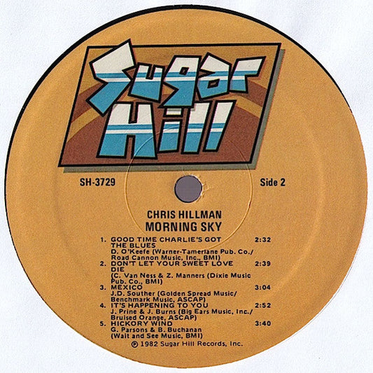Chris Hillman - Morning Sky (Vinyl, LP, Album) Near Mint (NM or M-) / Near Mint (NM or M-)