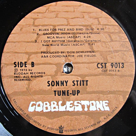 Sonny Stitt - Tune-Up! (Vinyl, LP, Album)