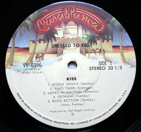 Kiss - Dressed To Kill (Vinyl, LP, Album, Reissue)