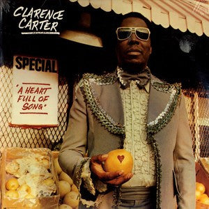 Clarence Carter - A Heart Full Of Song (Vinyl, LP, Album, Stereo) Very Good Plus (VG+) / Very Good (VG)