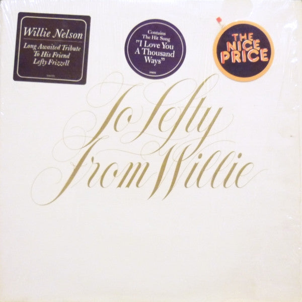 Willie Nelson - To Lefty From Willie (Vinyl, LP, Album, Reissue) Mint (M) / Very Good Plus (VG+)