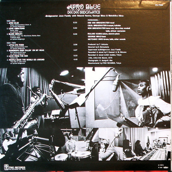 Dee Dee Bridgewater - Afro Blue (Vinyl, LP, Album, Stereo)