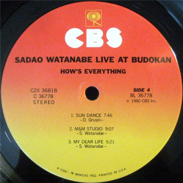 Sadao Watanabe - How's Everything (Vinyl, LP)