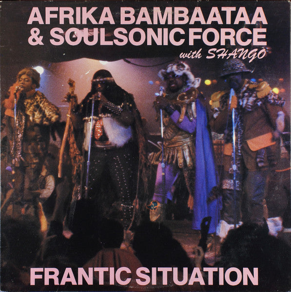 Afrika Bambaataa & Soulsonic Force - Frantic Situation (Vinyl, 12", 33 ⅓ RPM) Very Good Plus (VG+) / Very Good (VG)