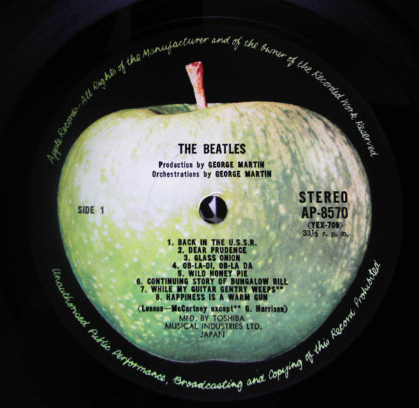 The Beatles - The Beatles (2xVinyl, LP, Album, Numbered, Reissue, Stereo) Very Good Plus (VG+) / Very Good (VG)