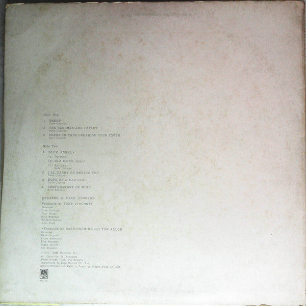 Strawbs - Strawbs & Dave Cousins (Vinyl, LP, Compilation, Promo, Stereo) Near Mint (NM or M-) / Very Good (VG)