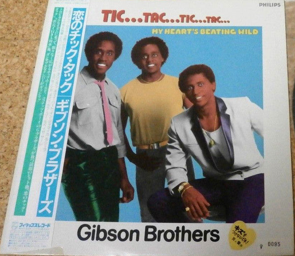 Gibson Brothers - Tic...Tac...Tic...Tac... (My Heart's Beating Wild) (Vinyl, LP, Album) Very Good (VG) / Good Plus (G+)